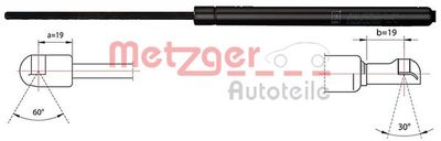 Gas Spring, boot/cargo area METZGER 2110506