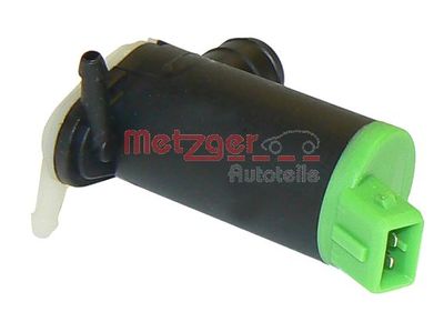 Washer Fluid Pump, window cleaning METZGER 2220020