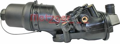 Housing, oil filter METZGER 2370002