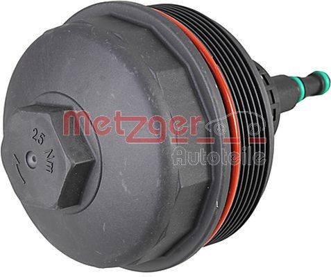 METZGER 2370042 Cap, oil filter housing