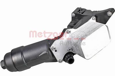 Housing, oil filter METZGER 2370084