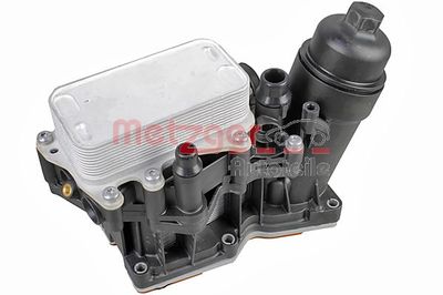 Housing, oil filter METZGER 2370085