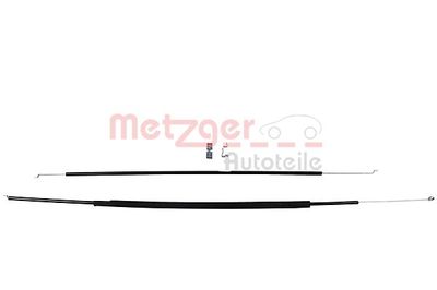 Cable, heater flap METZGER 3160016