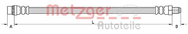 METZGER 4110895 Brake Hose