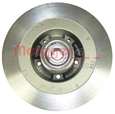 Brake Disc METZGER 6110005