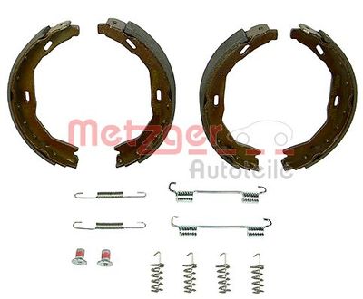 Brake Shoe Set, parking brake METZGER KR 214