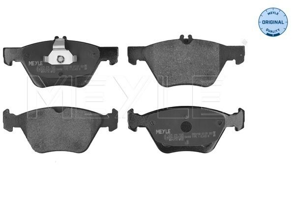 MEYLE 025 216 7020 Brake Pad Set, disc brake