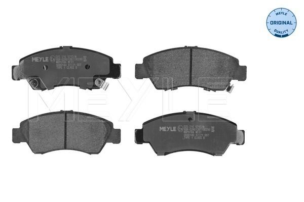 MEYLE 025 216 9715/W Brake Pad Set, disc brake