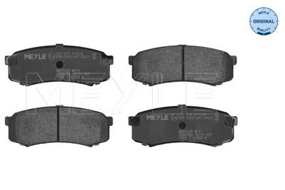 Brake Pad Set, disc brake MEYLE 025 219 4715/W