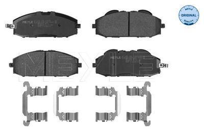 Brake Pad Set, disc brake MEYLE 025 236 1118/W