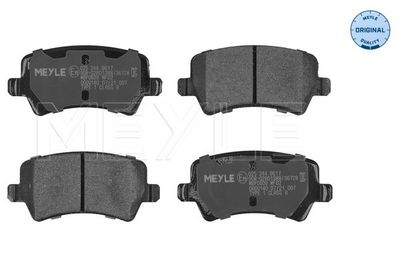 Brake Pad Set, disc brake MEYLE 025 244 9617