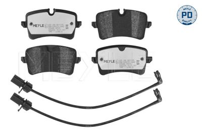 Brake Pad Set, disc brake MEYLE 025 246 0617/PD