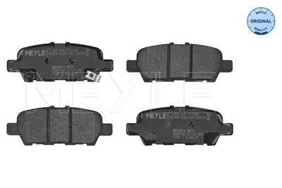 Brake Pad Set, disc brake MEYLE 025 248 7113/W