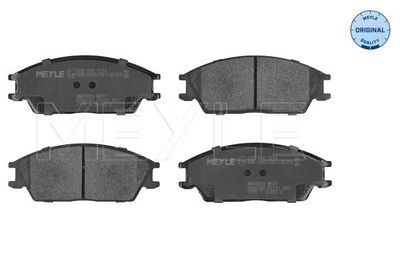 Brake Pad Set, disc brake MEYLE 025 210 1214