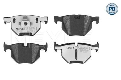 Brake Pad Set, disc brake MEYLE 025 212 8217/PD