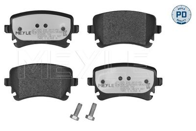 Brake Pad Set, disc brake MEYLE 025 233 2617/PD