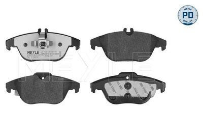 Brake Pad Set, disc brake MEYLE 025 242 5317/PD