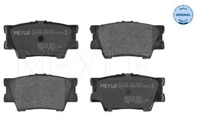 Brake Pad Set, disc brake MEYLE 025 243 3815