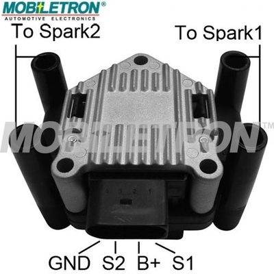 Ignition Coil MOBILETRON IG-B018K