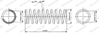 Suspension Spring MONROE SP0005