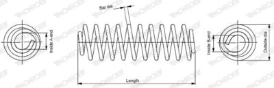 Suspension Spring MONROE SP1175