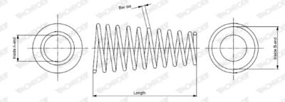 Suspension Spring MONROE SP3769