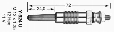 Glow Plug NGK 4950