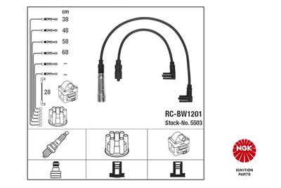 Ignition Cable Kit NGK 5503