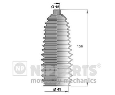 Bellow Kit, steering NIPPARTS J2843012