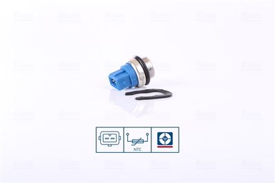 Sensor, coolant temperature NISSENS 207024