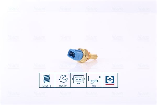 NISSENS 207076 Sensor, coolant temperature