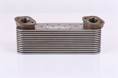 Oil Cooler, engine oil NISSENS 90756