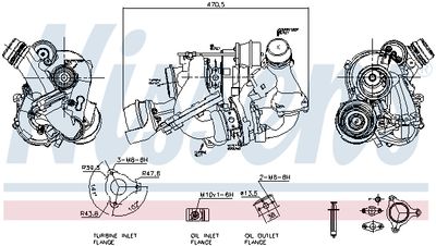 Charger, charging (supercharged/turbocharged) NISSENS 93310