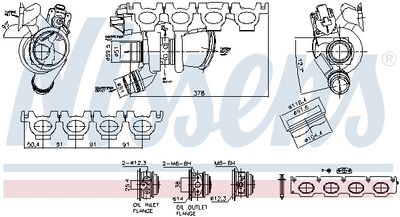 Charger, charging (supercharged/turbocharged) NISSENS 93344