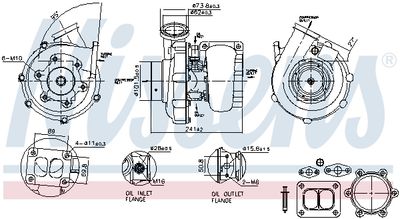 Charger, charging (supercharged/turbocharged) NISSENS 93602