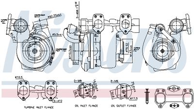 Charger, charging (supercharged/turbocharged) NISSENS 93693