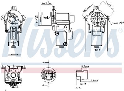 EGR Valve NISSENS 98217