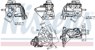 EGR Valve NISSENS 98348