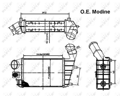 Charge Air Cooler NRF 30142