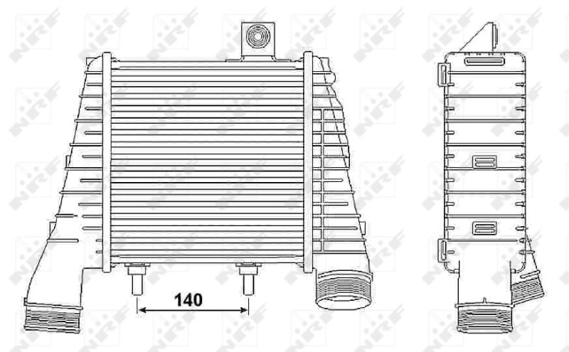 NRF 30238 Charge Air Cooler