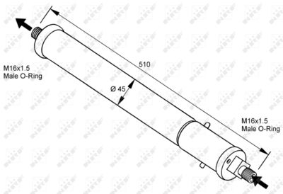 Dryer, air conditioning NRF 33100