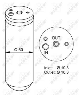 Dryer, air conditioning NRF 33293