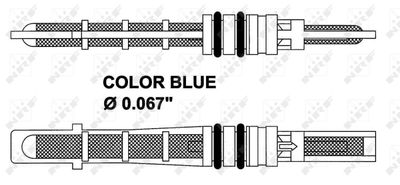 Expansion Valve, air conditioning NRF 38207