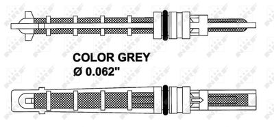 Expansion Valve, air conditioning NRF 38213