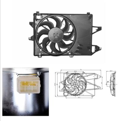 Fan, engine cooling NRF 47002