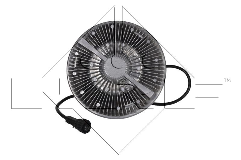 NRF 49095 Clutch, radiator fan