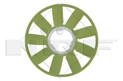 Fan Wheel, engine cooling NRF 49810