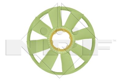 Fan Wheel, engine cooling NRF 49851