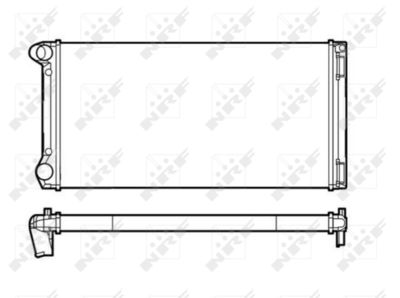 Radiator, engine cooling NRF 53249