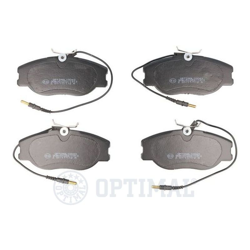 OPTIMAL 10043 Brake Pad Set, disc brake